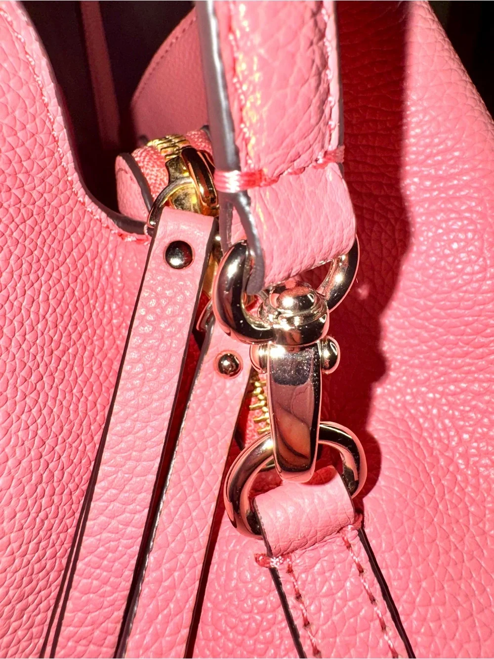 Kate Spade NY Satchel Larchmont Avenue Evangelie Pink Convertible Crossbody Bag